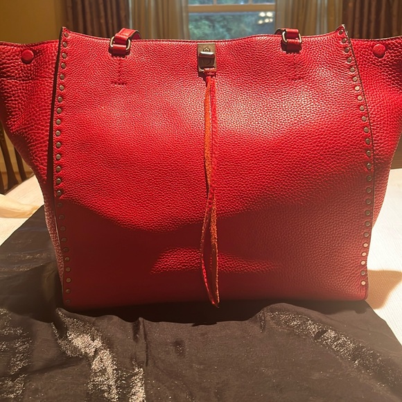 Rebecca Minkoff Red Leather tote - Picture 1 of 7